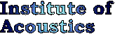Institute of Acoustics logo